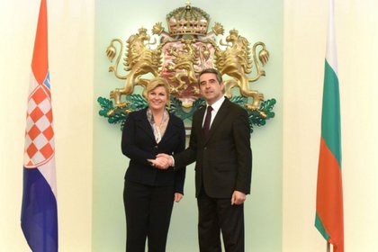 Посещение на президента на Хърватия Колинда Грабар-Китарович в България